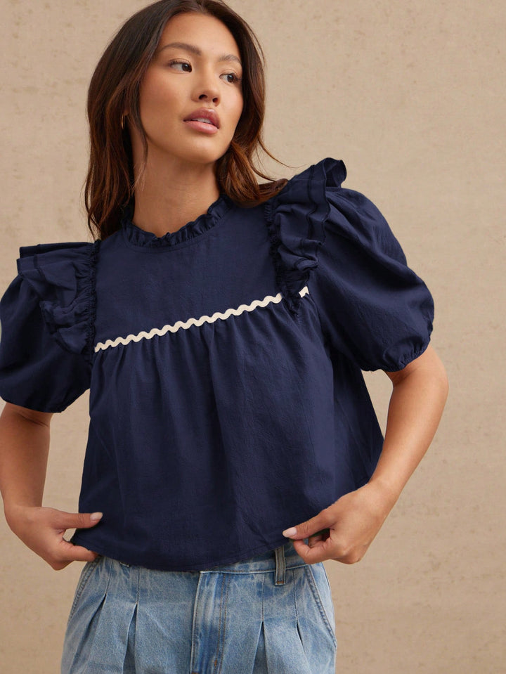 Top SHEIN, albastru