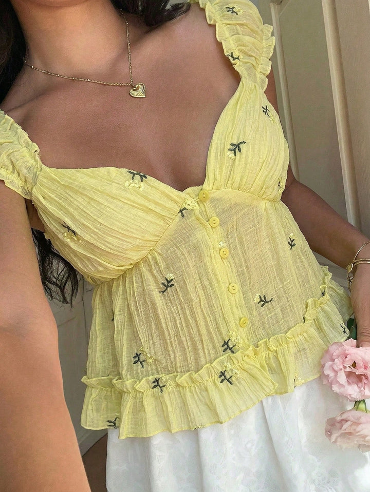 Bluza SHEIN, galben