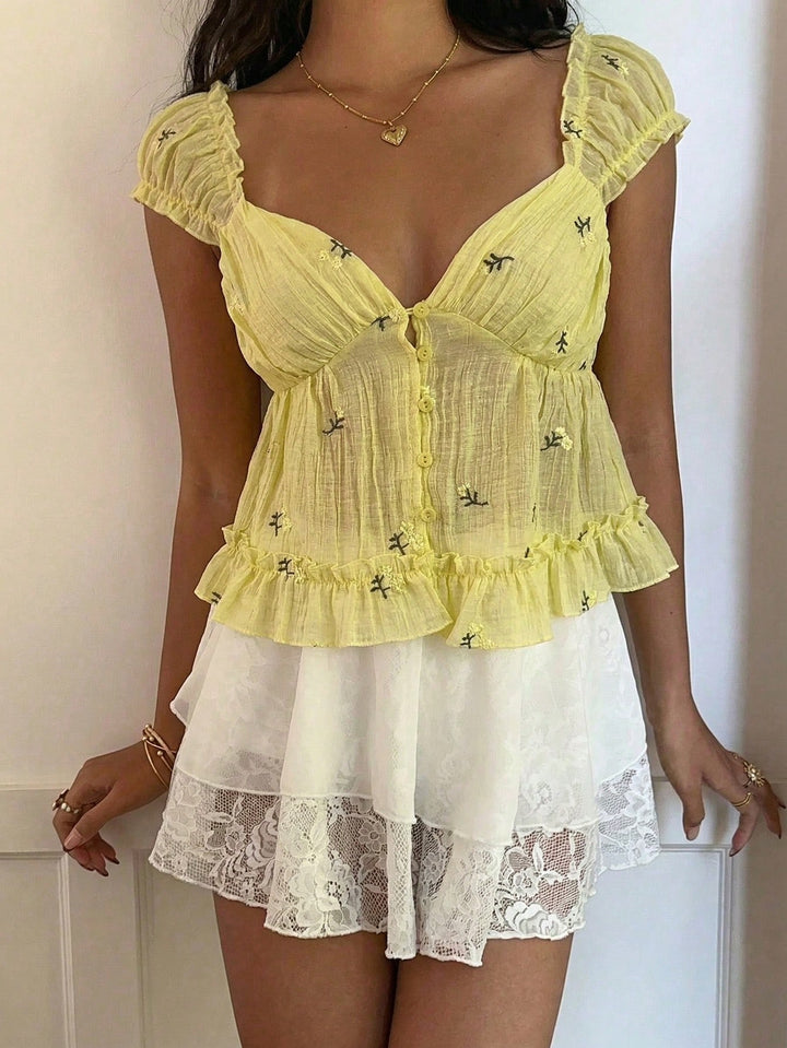 Bluza SHEIN, galben