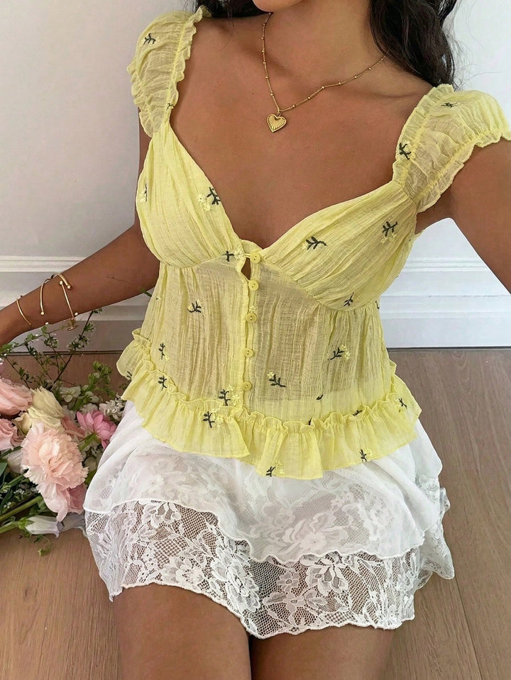 Bluza SHEIN, galben