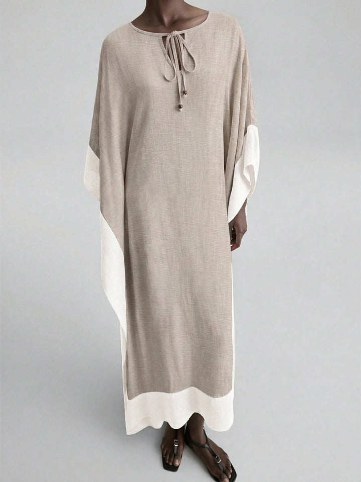 Rochie maxi SHEIN, kaki
