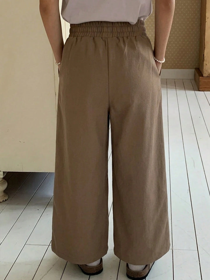 Pantaloni SHEIN, maro