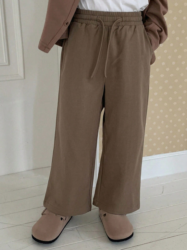 Pantaloni SHEIN, maro
