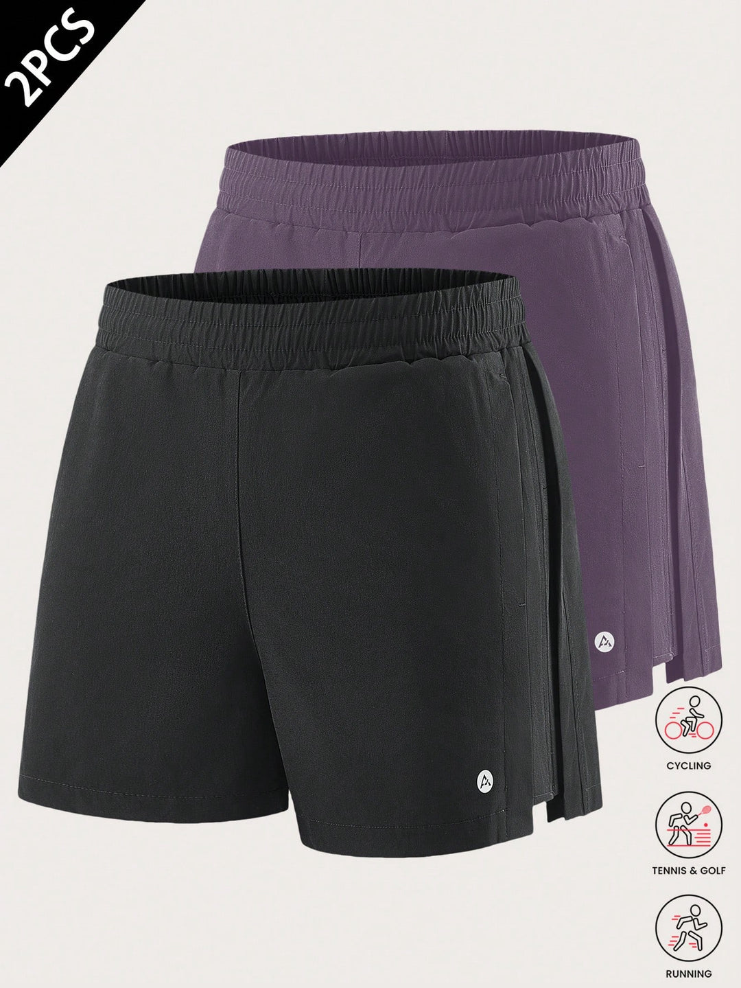 Pantaloni scurți SHEIN, negru