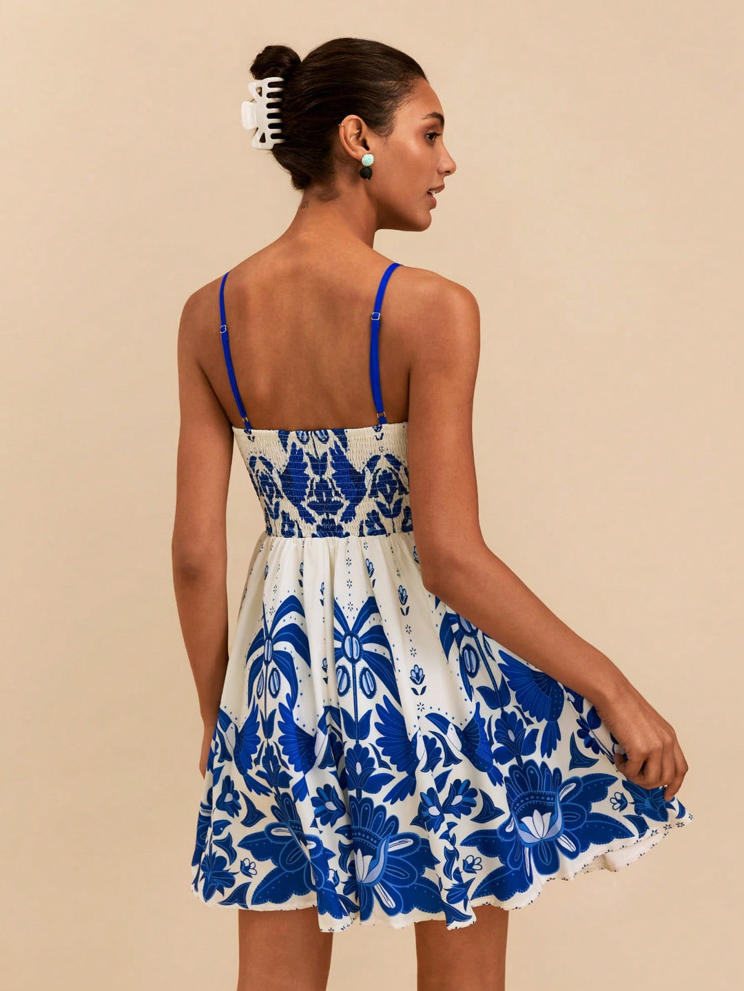 Rochie scurtă SHEIN, albastru