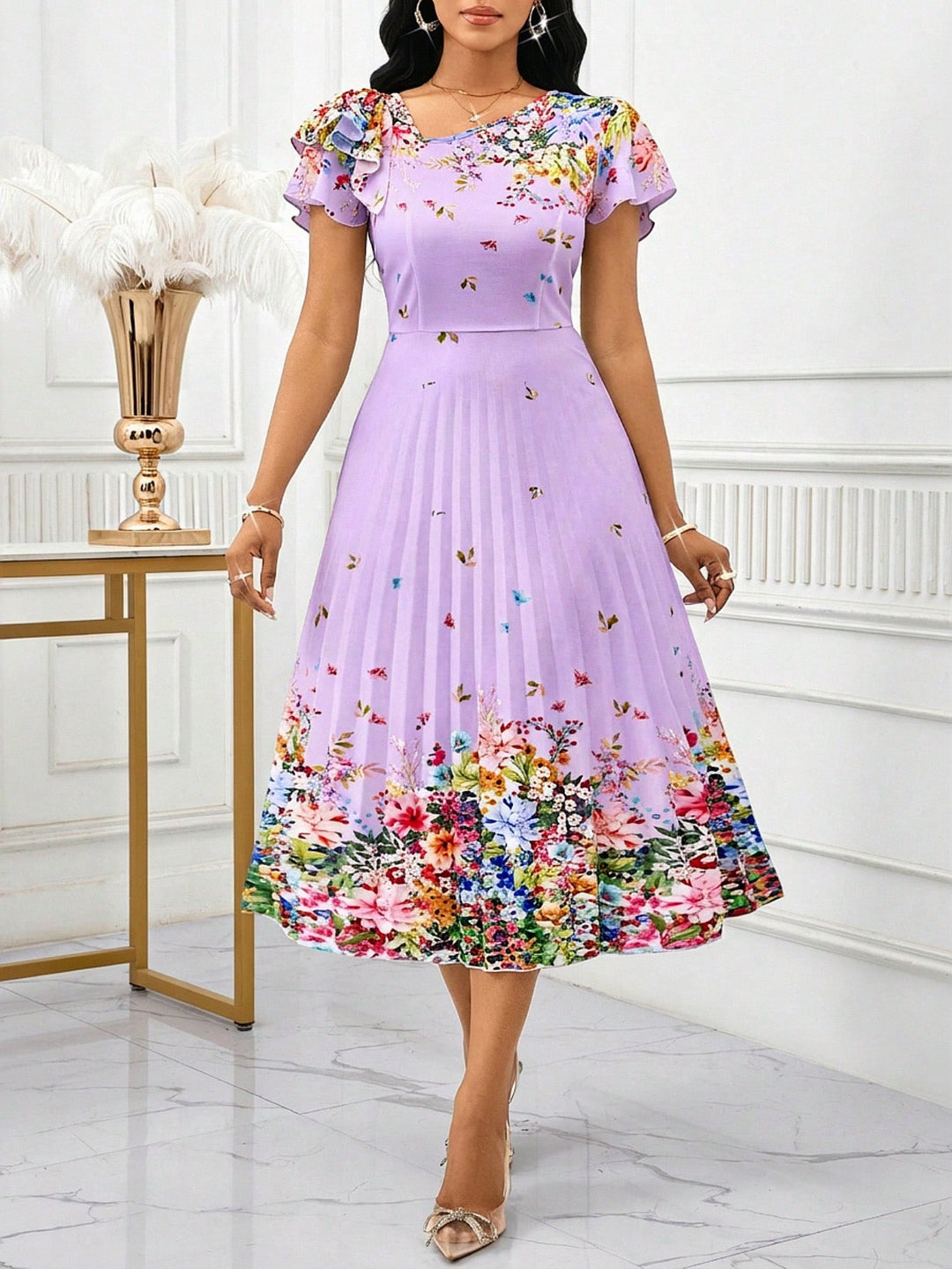 Rochie maxi SHEIN, mov