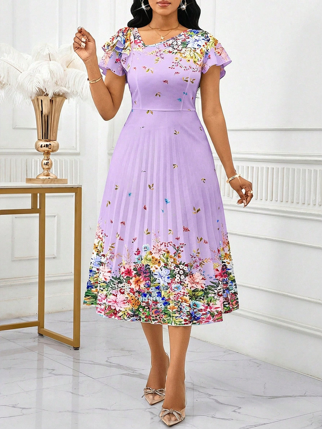 Rochie maxi SHEIN, mov