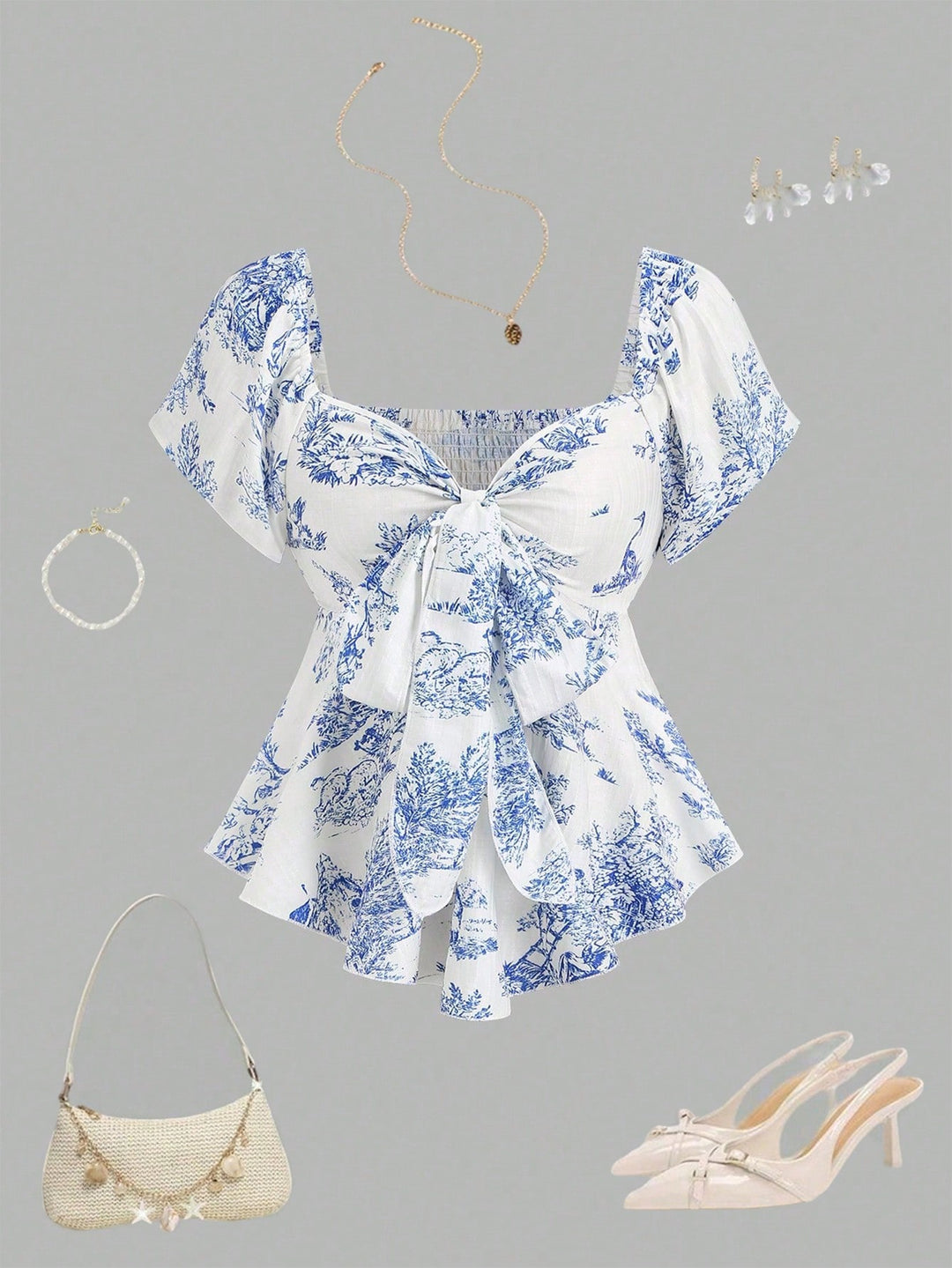 Bluza SHEIN, albastru
