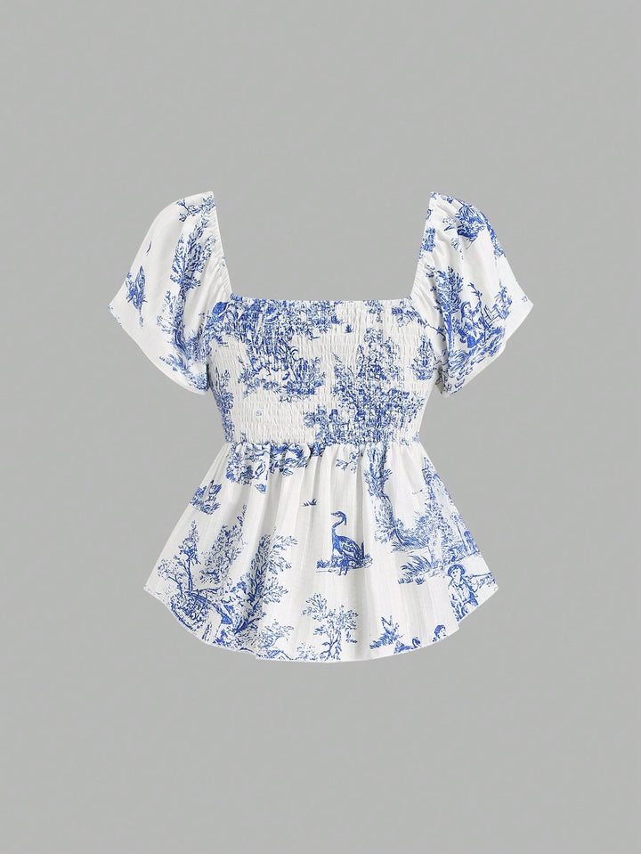 Bluza SHEIN, albastru