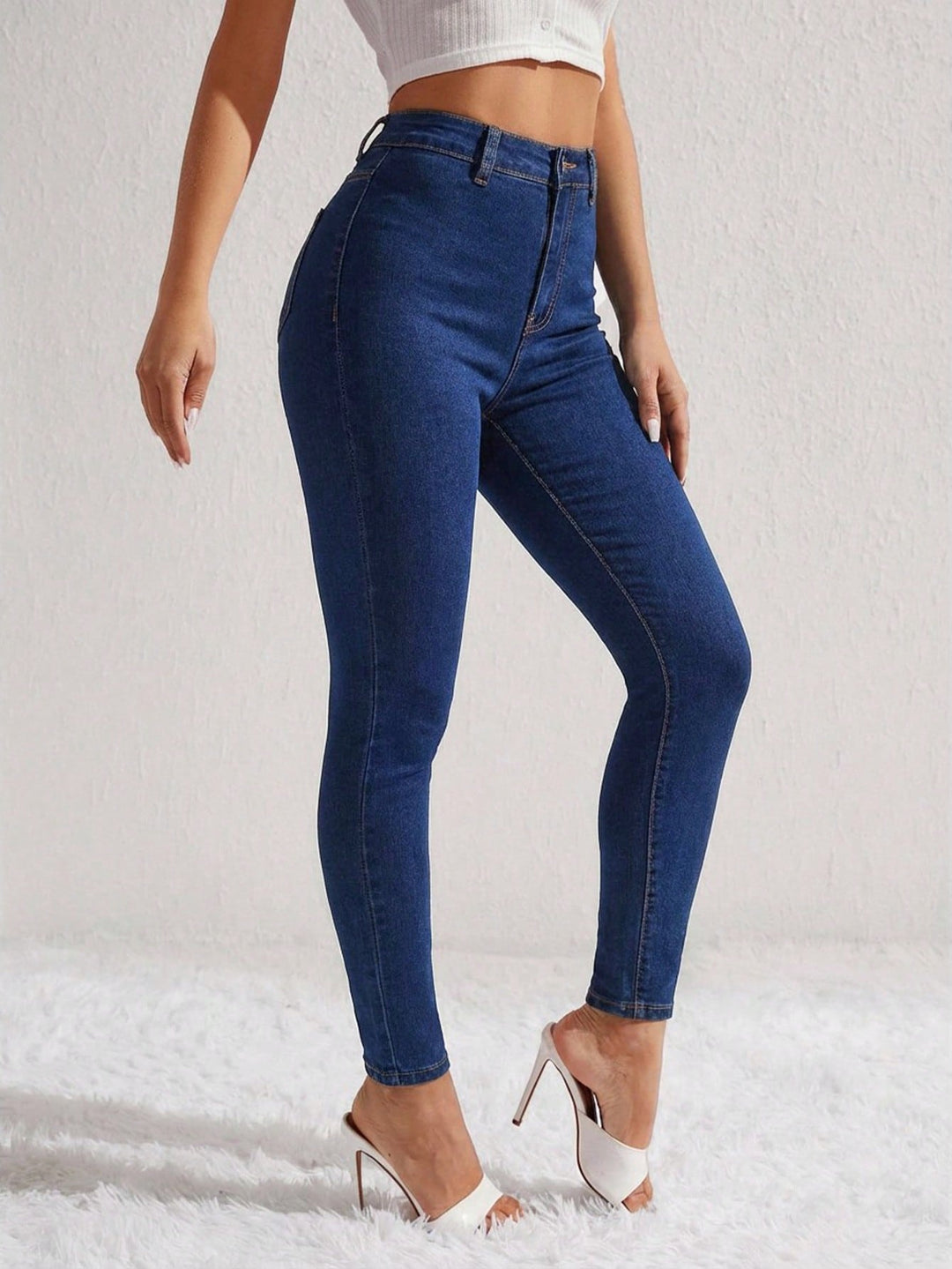 Jeans SHEIN, albastru