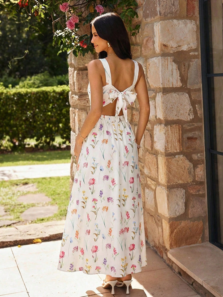 Rochie maxi SHEIN, alb