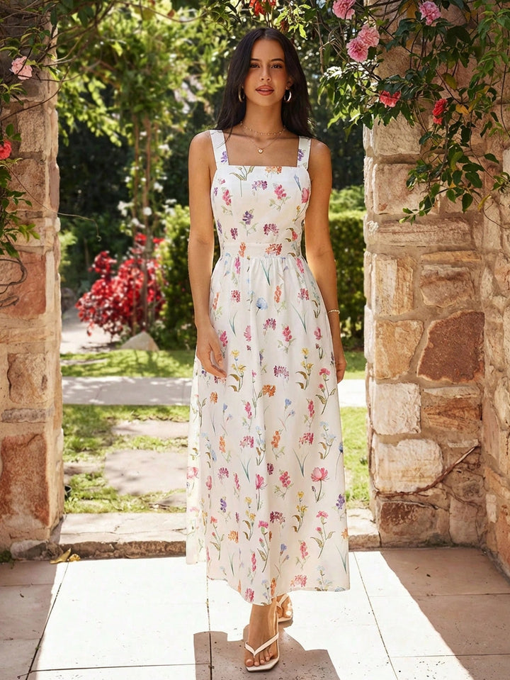 Rochie maxi SHEIN, alb