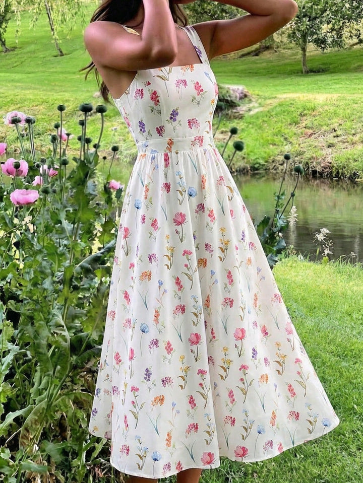 Rochie maxi SHEIN, alb