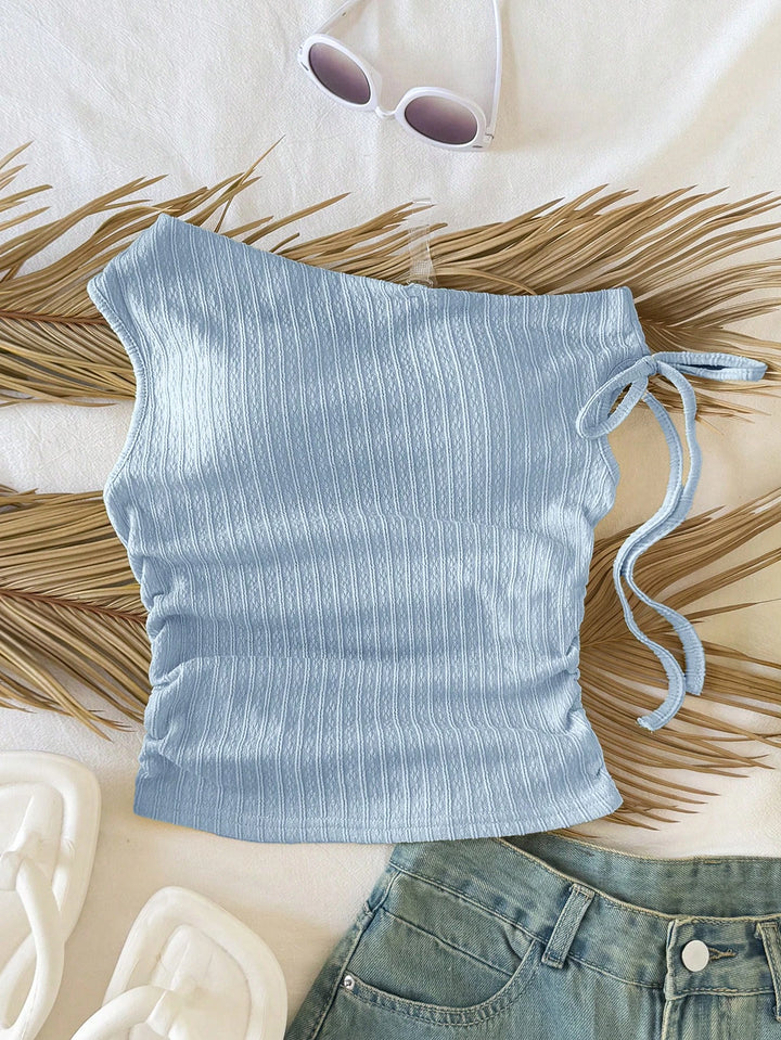 Top SHEIN, albastru
