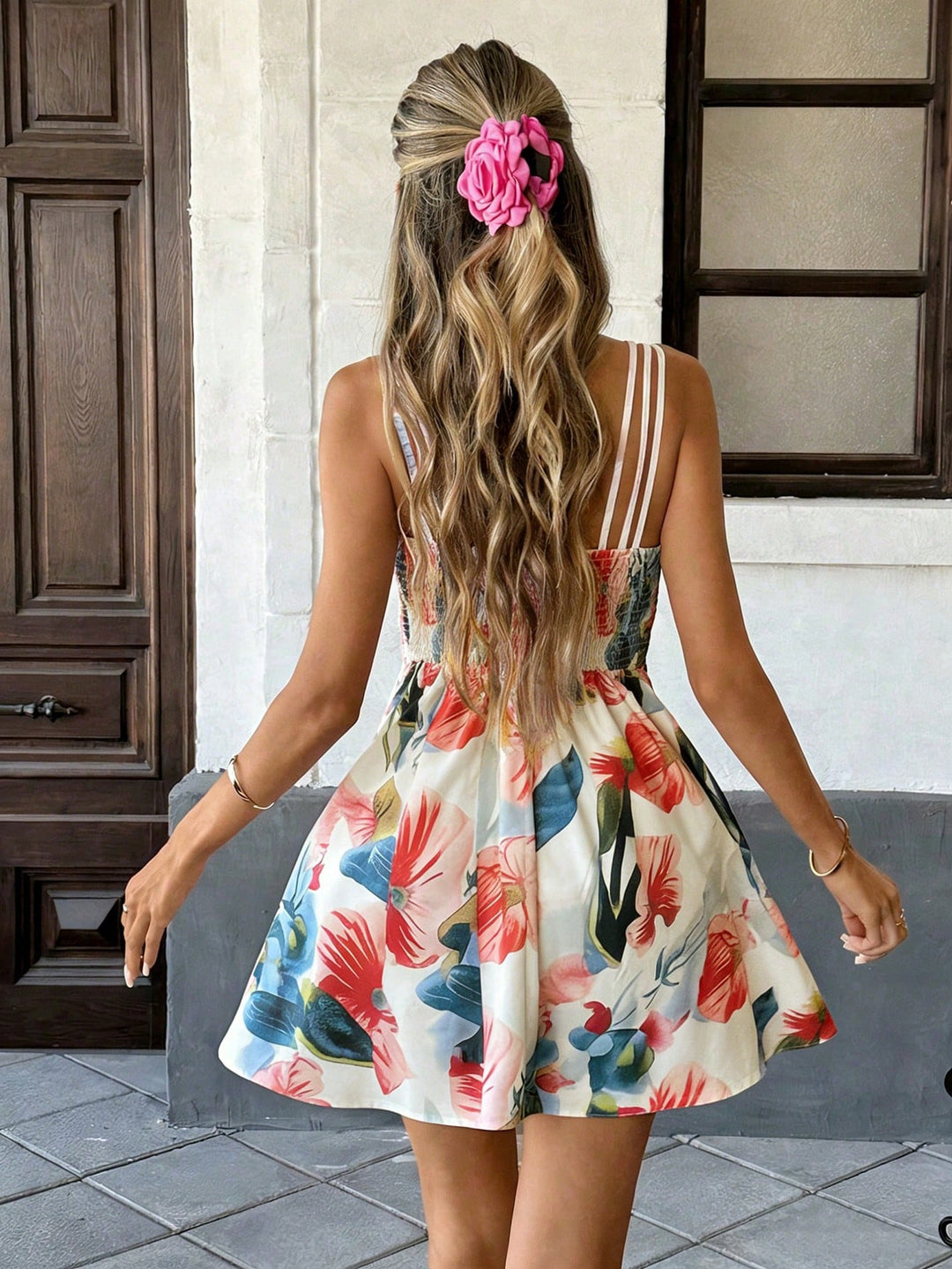 Rochie scurtă SHEIN, mix culori