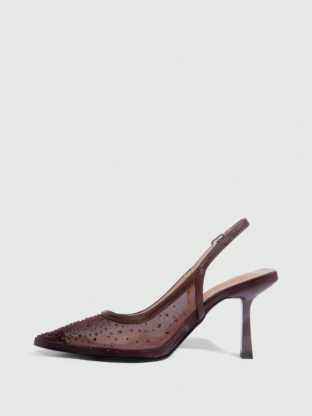 Pantofi cu toc SHEIN, maro
