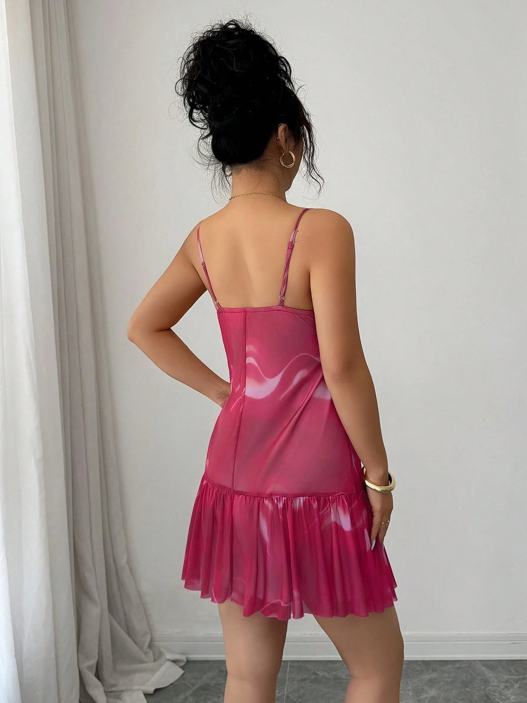 Rochie mini SHEIN, roz