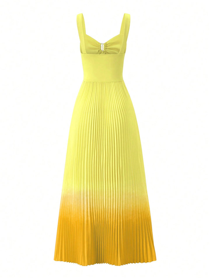 Rochie maxi SHEIN, galben