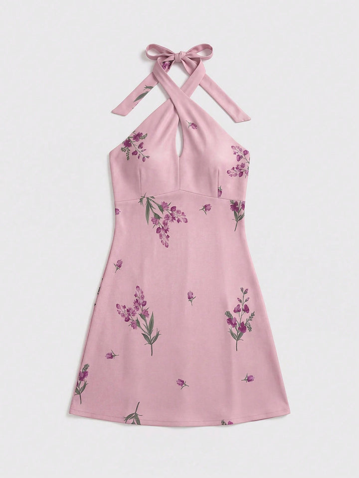 Rochie mini SHEIN, roz
