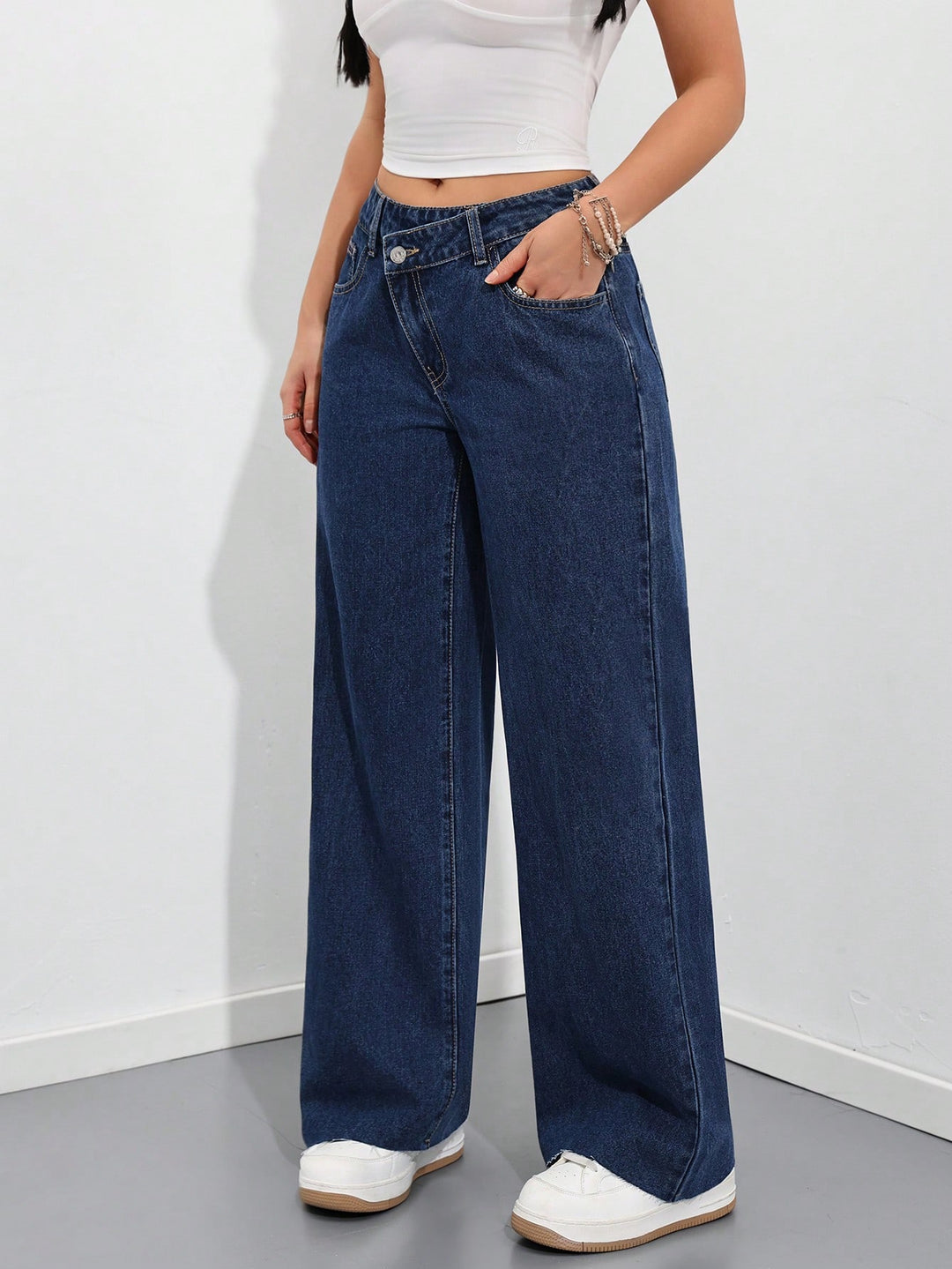 Jeans SHEIN, albastru