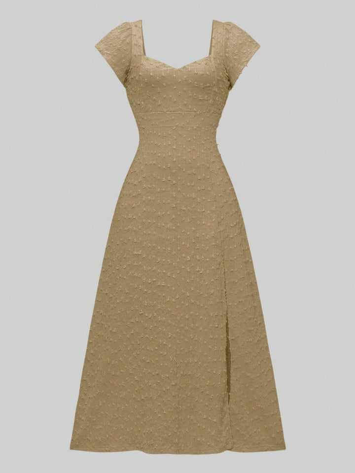 Rochie maxi SHEIN, kaki