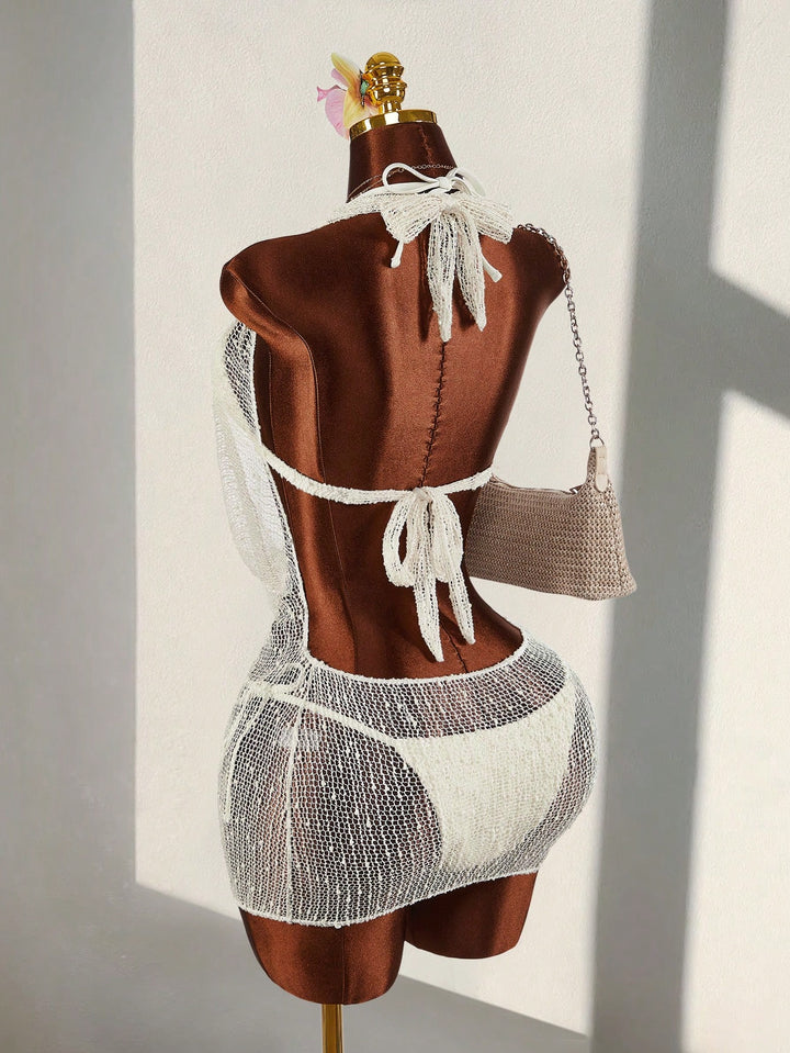 Set bikini SHEIN, bej