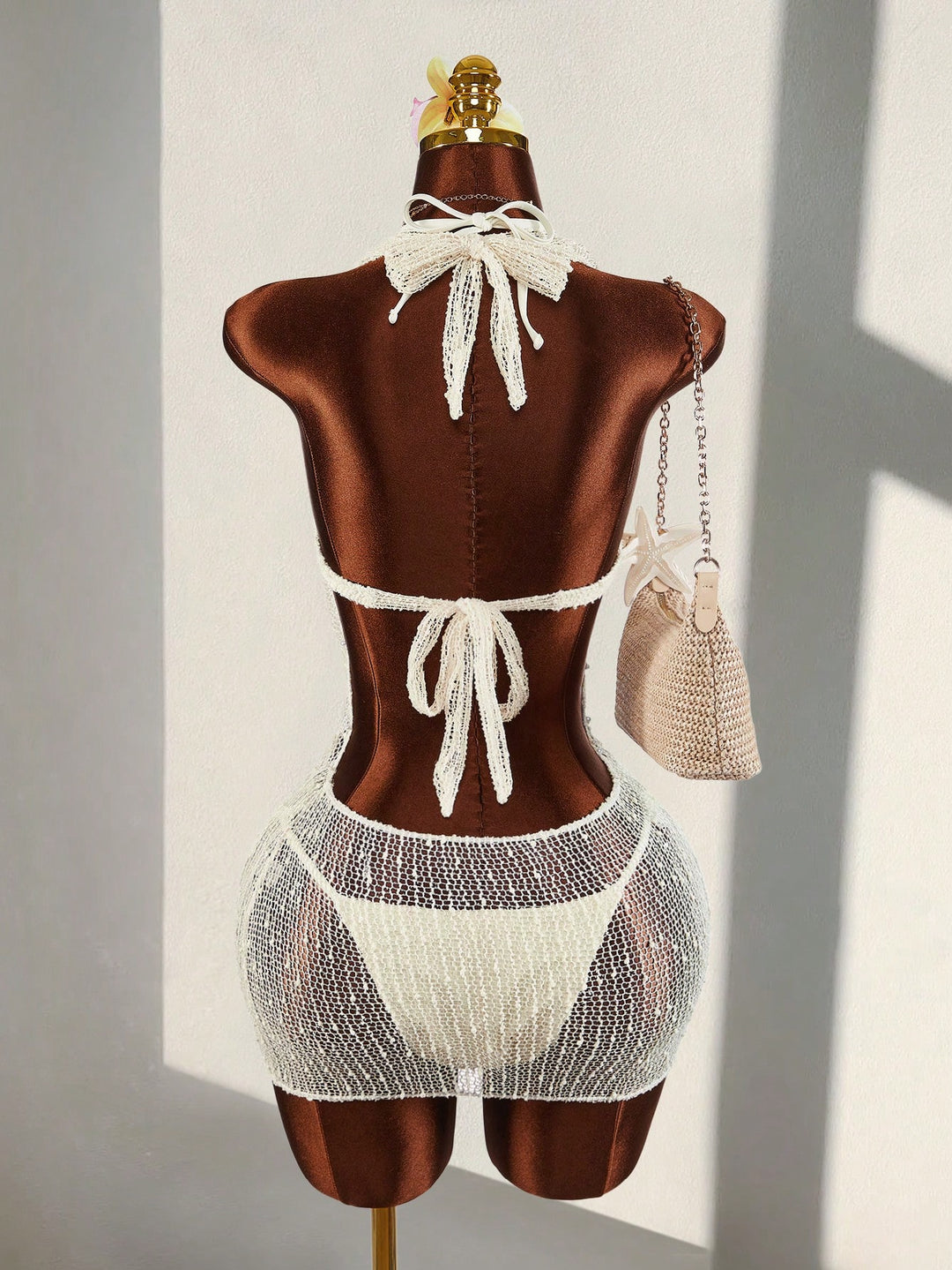 Set bikini SHEIN, bej