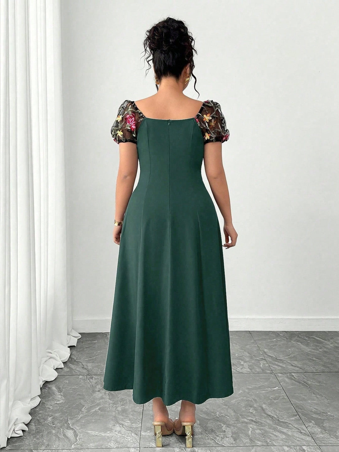 Rochie SHEIN, verde