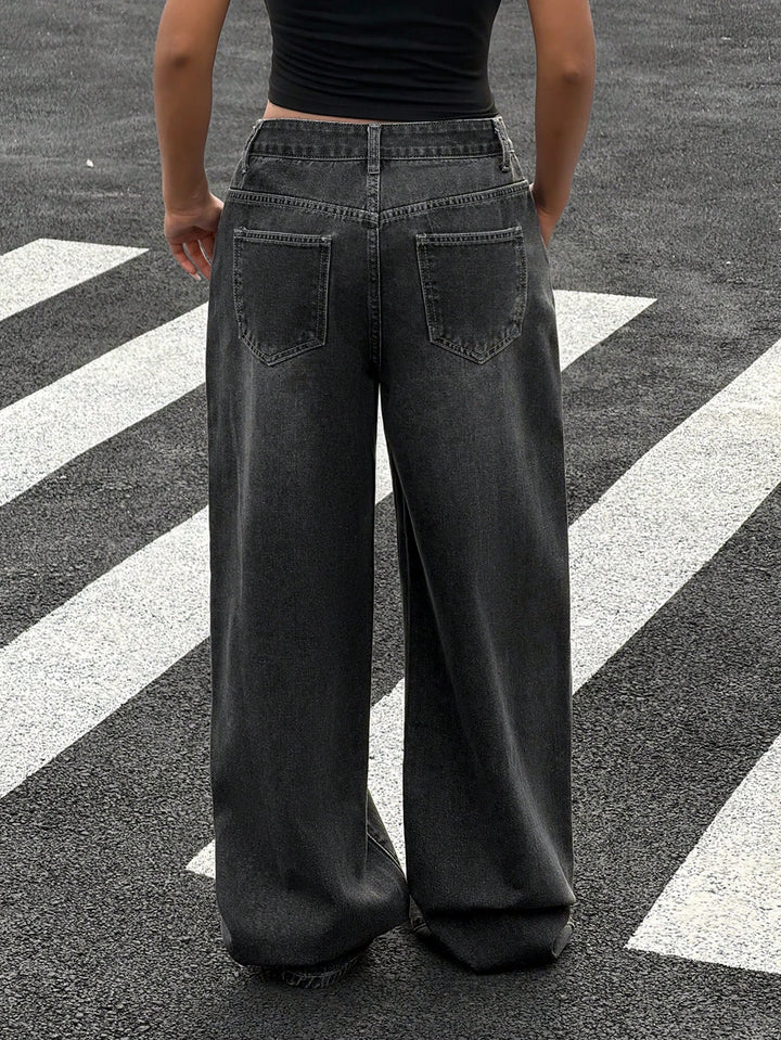 Jeans SHEIN, gri