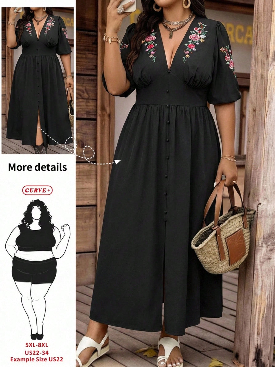 Rochie SHEIN, negru