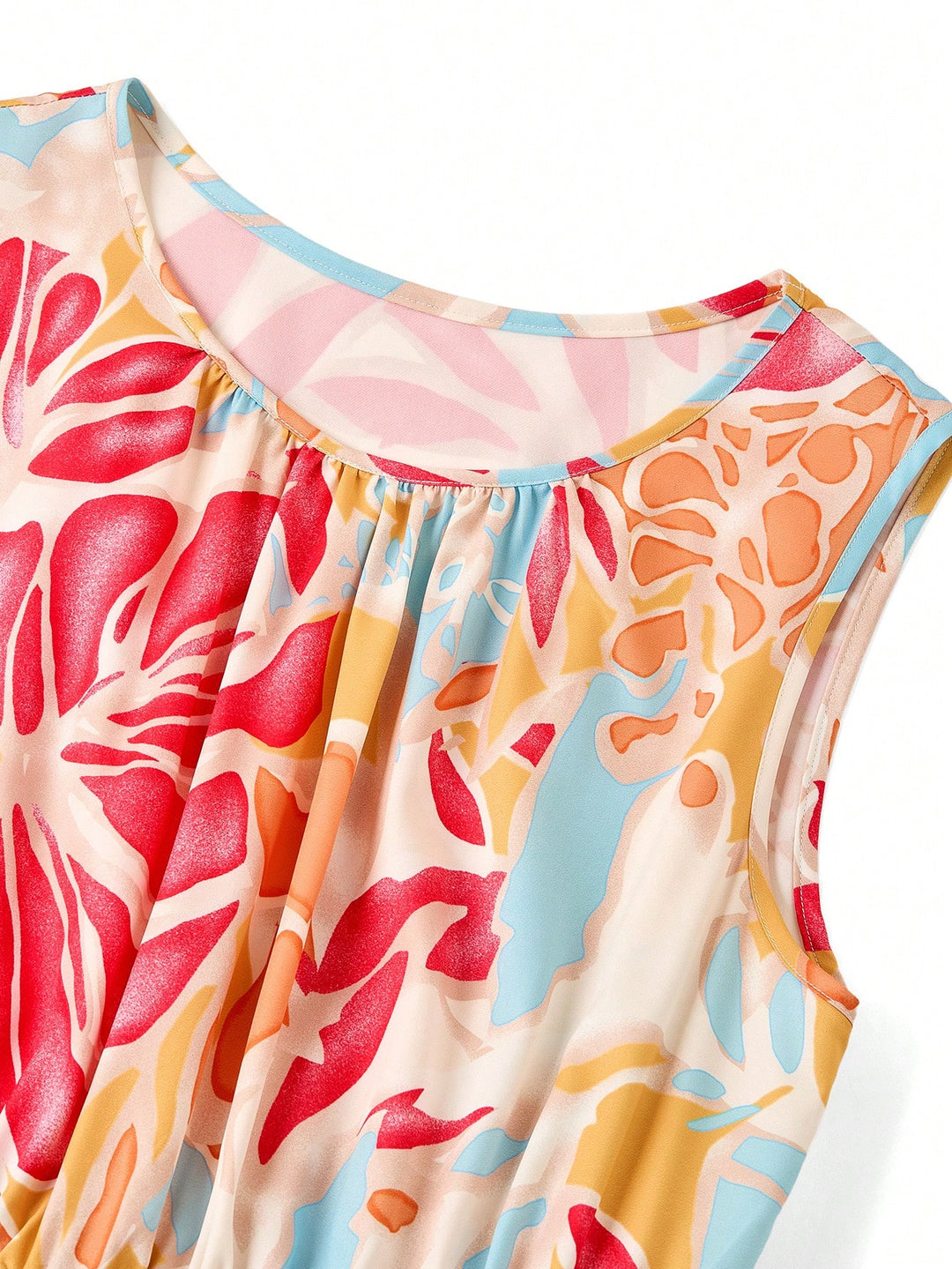 Rochie midi SHEIN, mix culori