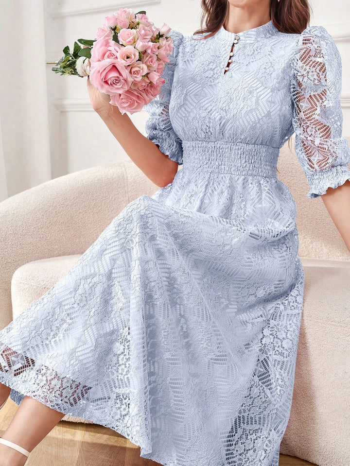 Rochie maxi SHEIN, albastru