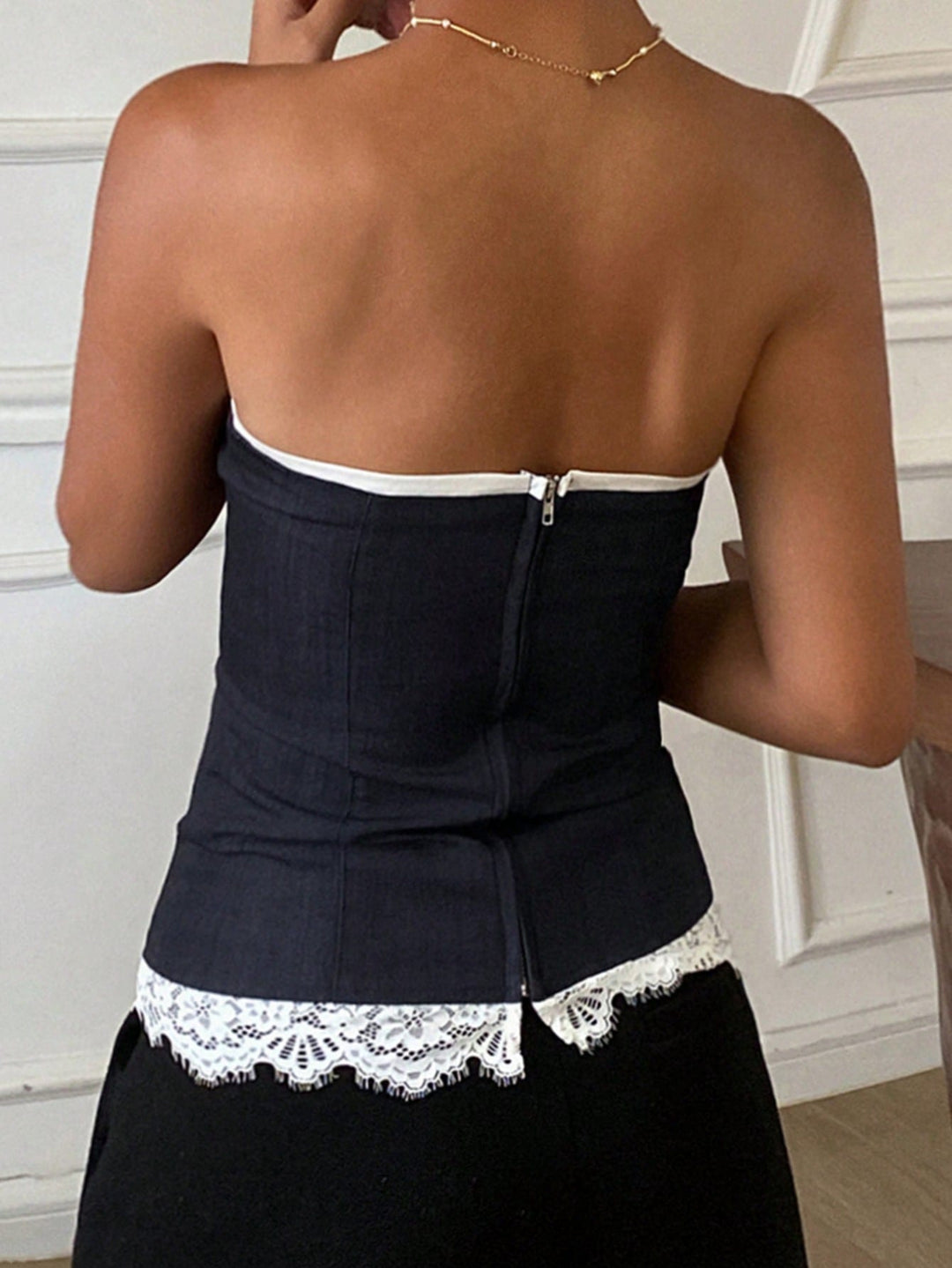 Top SHEIN, albastru