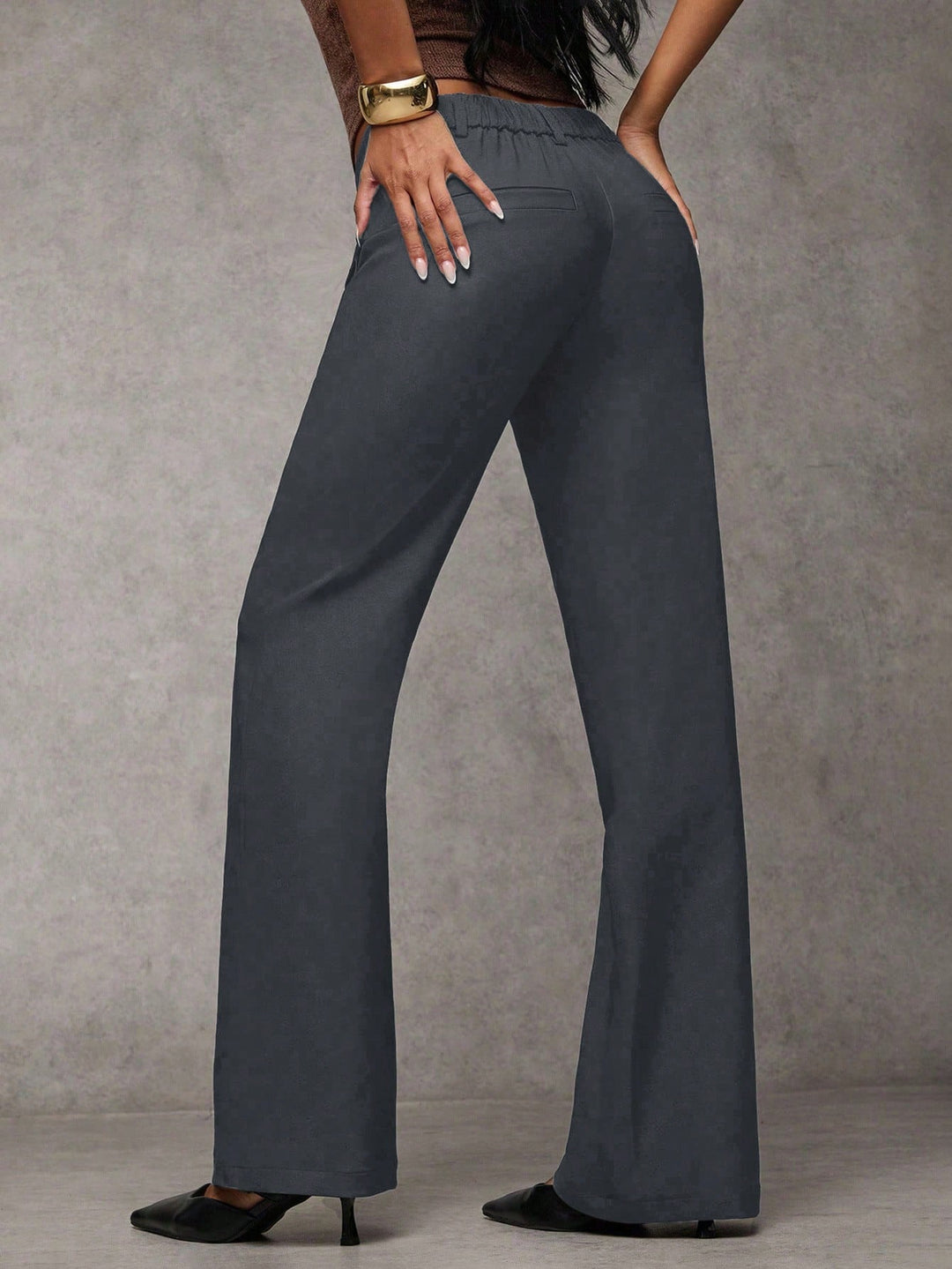 Pantaloni SHEIN, gri