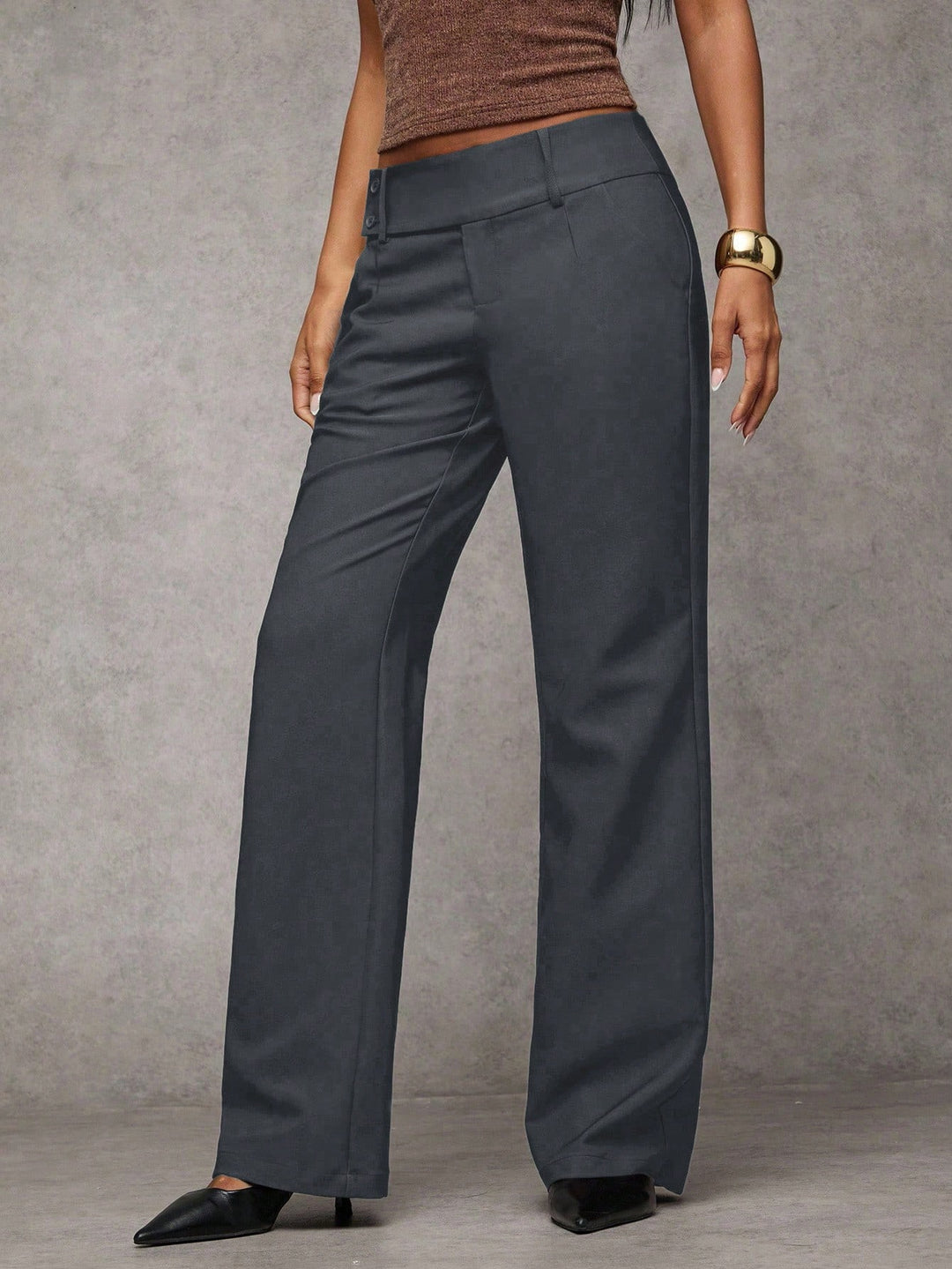 Pantaloni SHEIN, gri