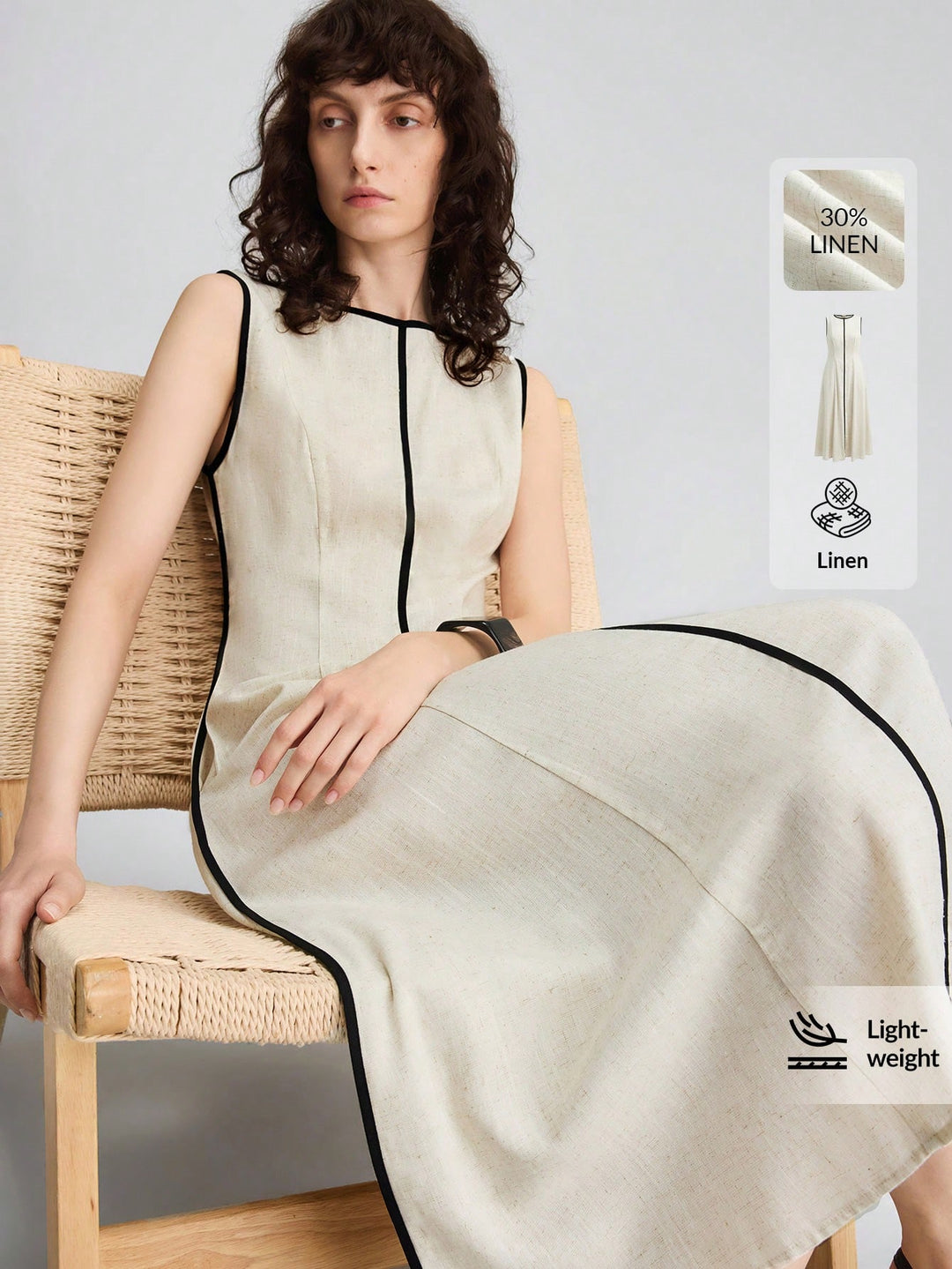 Rochie midi SHEIN, mix culori