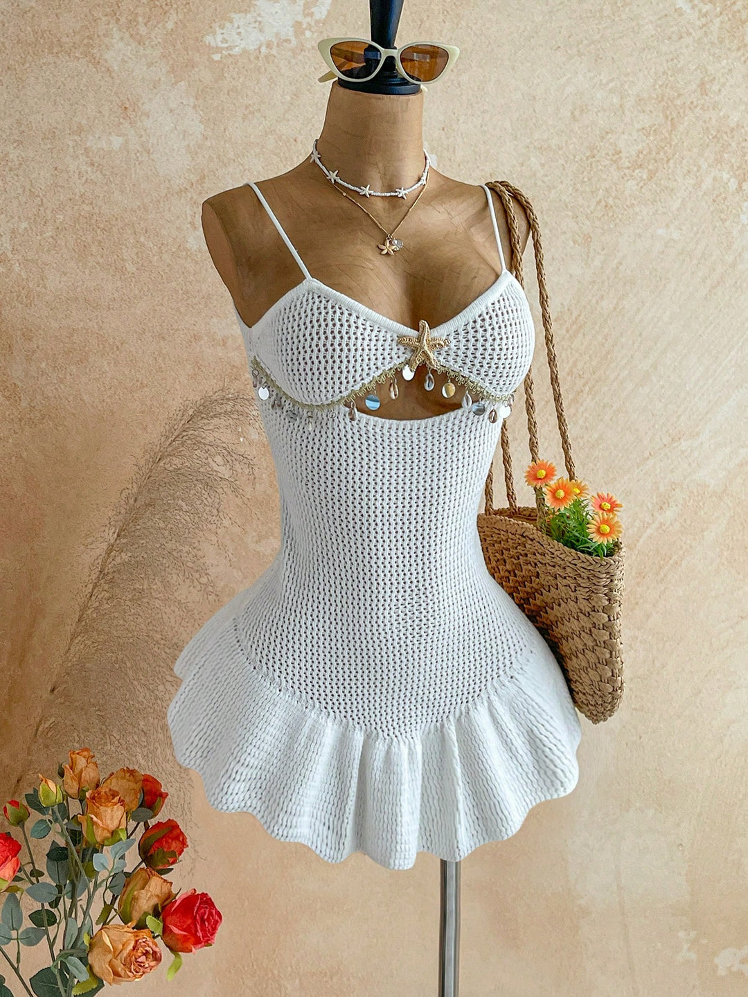 Rochie SHEIN, alb
