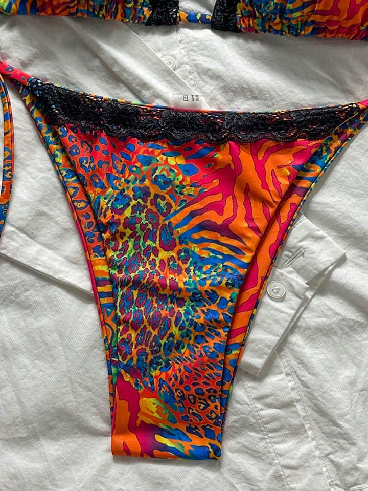 Set bikini SHEIN, mix culori