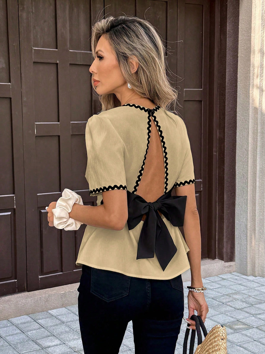 Bluza SHEIN, kaki