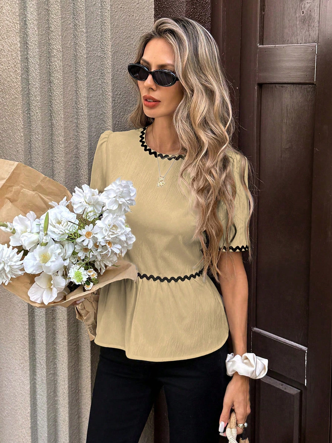 Bluza SHEIN, kaki