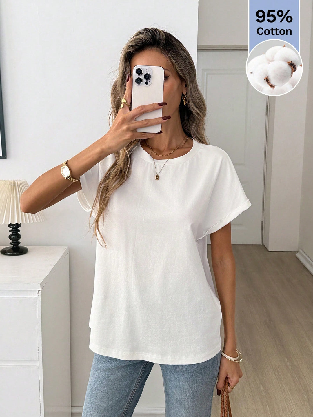 Tricou SHEIN, alb