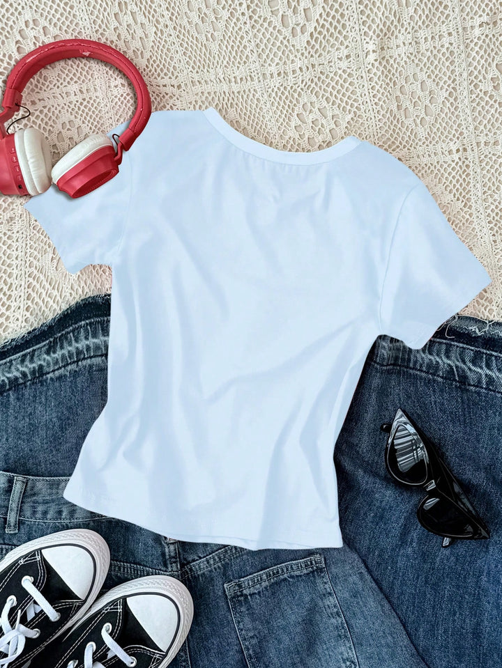 Tricou SHEIN, mix culori