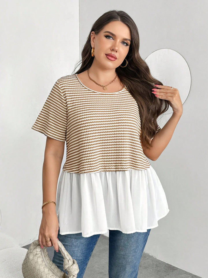 Tricou SHEIN, portocaliu
