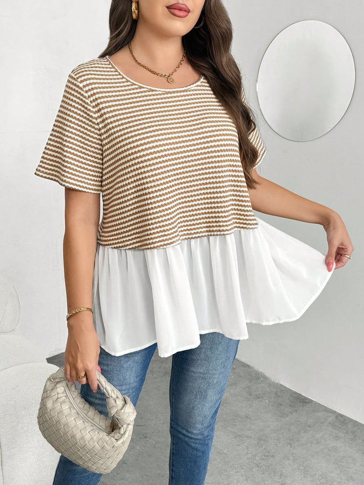 Tricou SHEIN, portocaliu