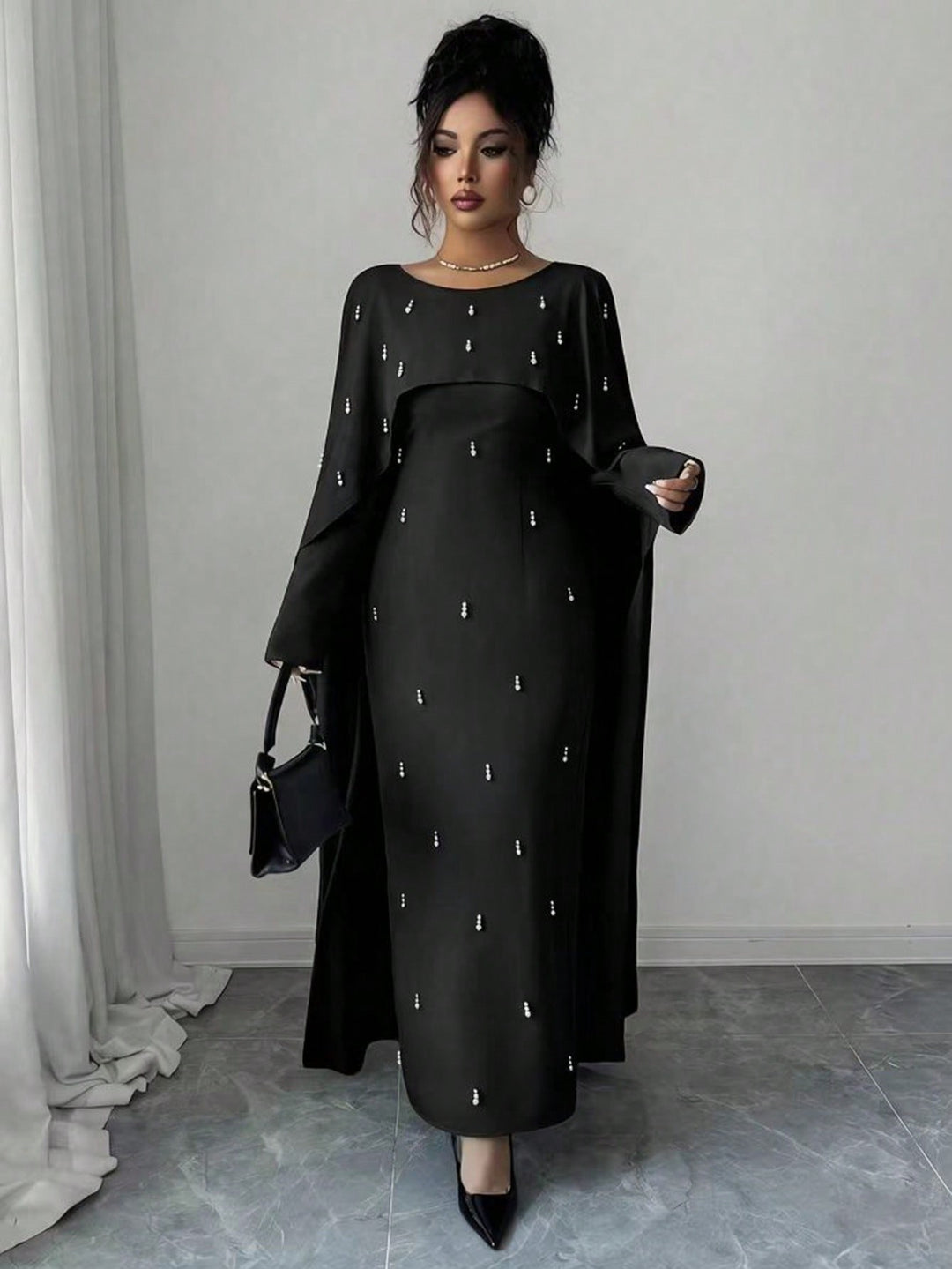 Rochie maxi SHEIN, negru