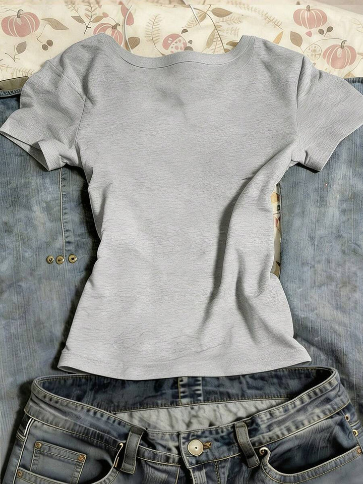 Tricou SHEIN, gri