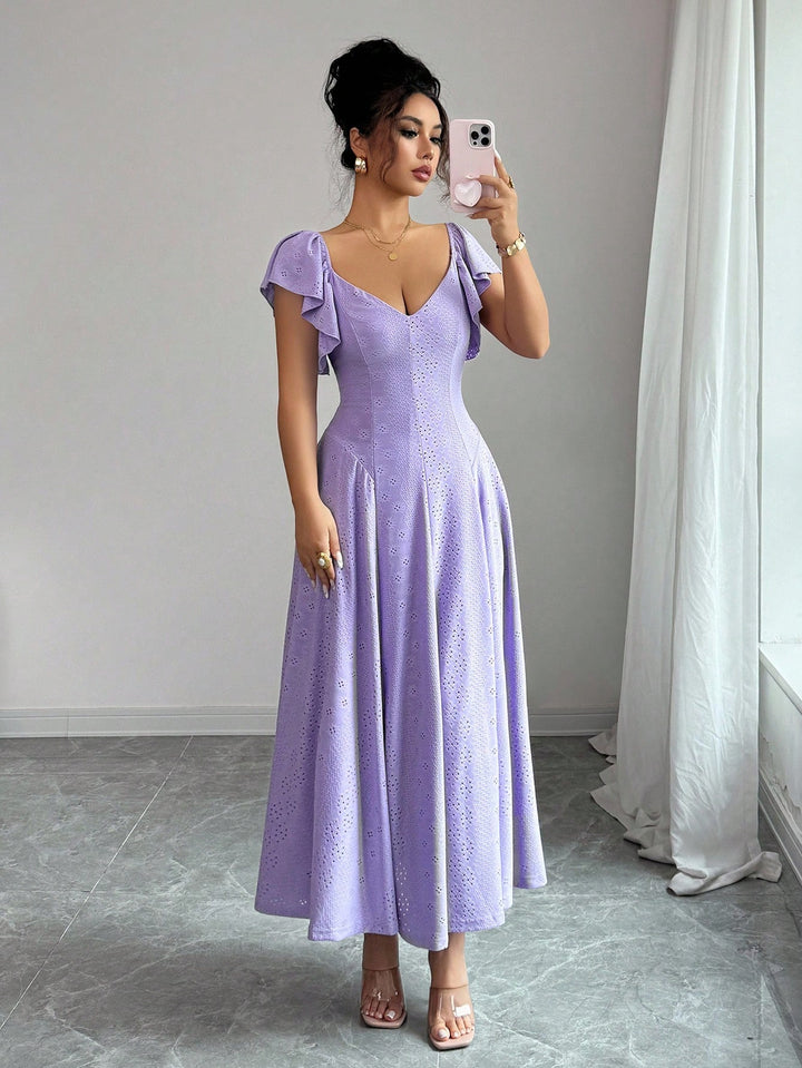 Rochie midi SHEIN, mov