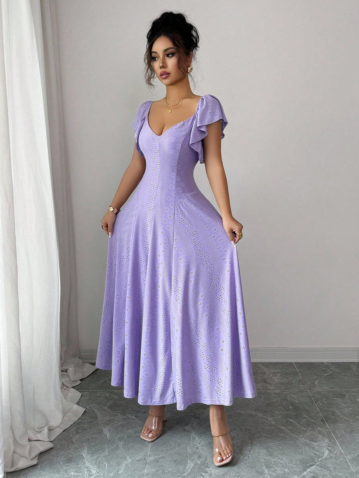 Rochie midi SHEIN, mov