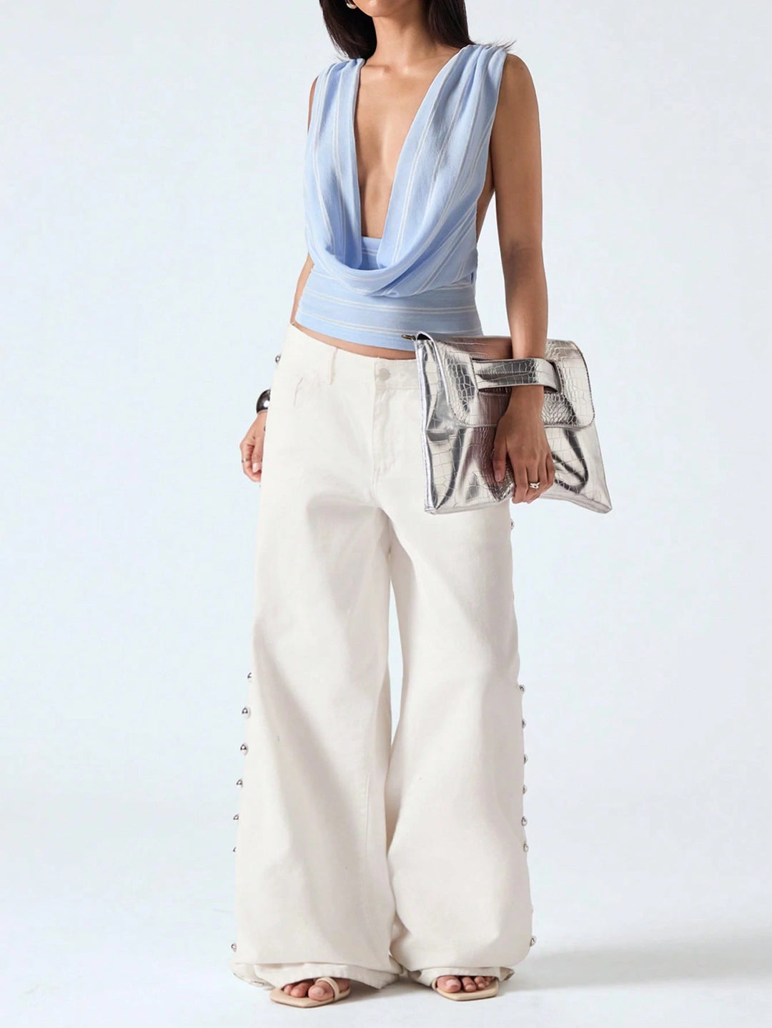 Top SHEIN, albastru