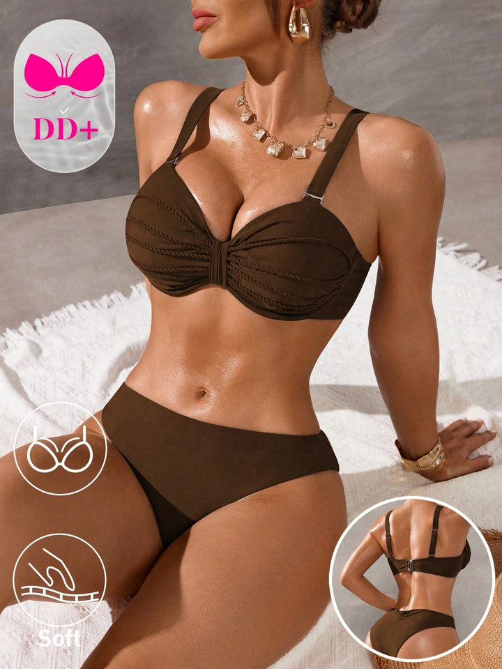 Set bikini SHEIN, maro